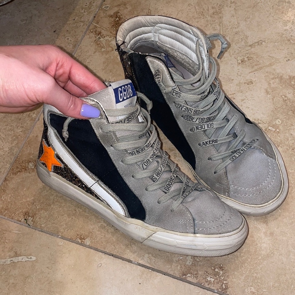 Golden goose high top sneakers